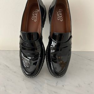Franco Sarto Patton leather loafer